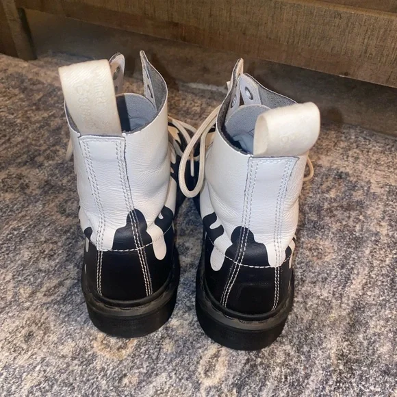 (DISCONTINUED) Black And White Splatter Dr. Martens - Picture 3 of 6